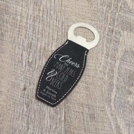 Cheers! Wedding Favor Bottle Opener