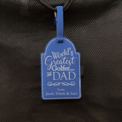 Greatest Golfer Personalized Bag Tag