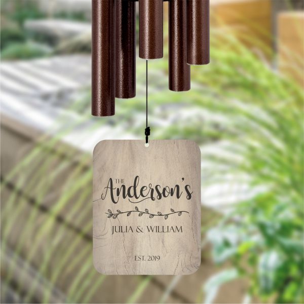 Personalized Wind Chime for Family