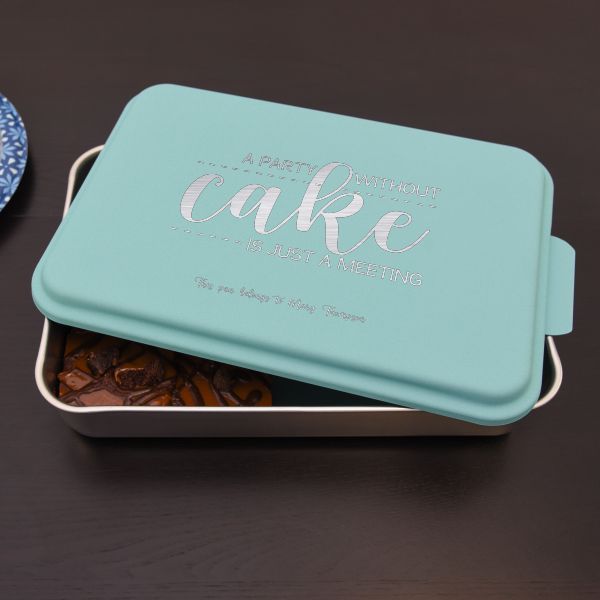 Let's Party Personalized Baking Pan
