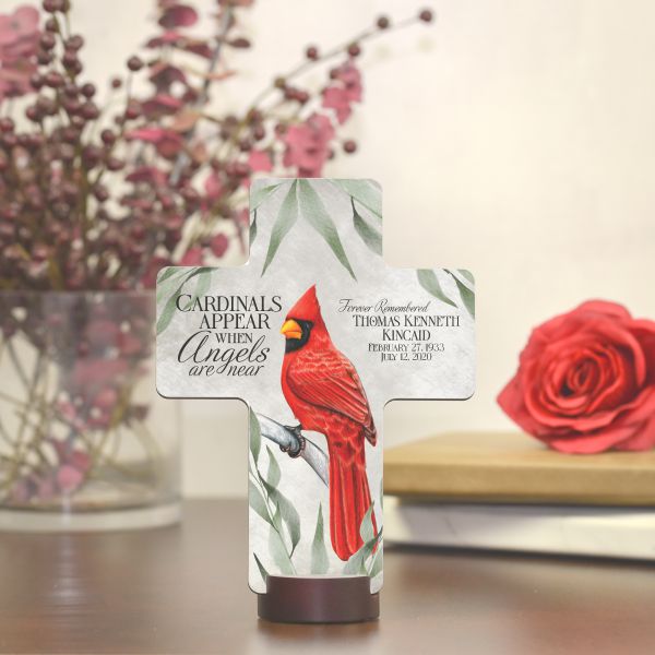 Cardinals Appear Memorial Cross