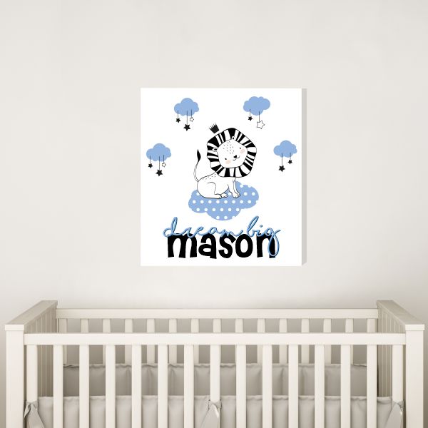 Dream Big Wall Canvas for nursery