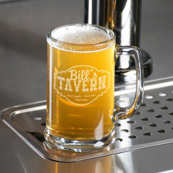 The Tavern Personalized Beer Mug for Him