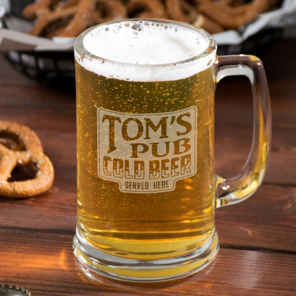Personalized beer mugs for dad