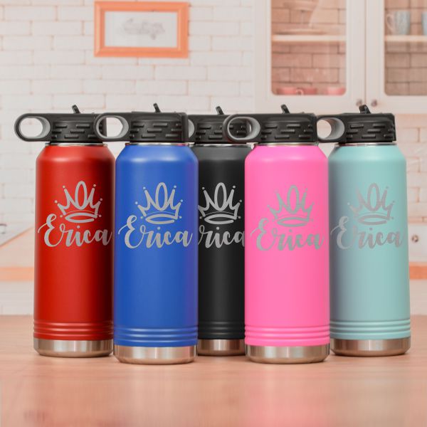 Hail the Queen Personalized Waterbottle