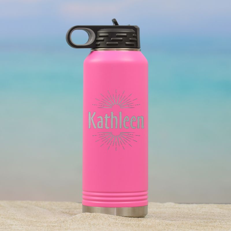 Ray of Sunshine Personalized Waterbottle for Her