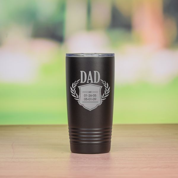 Established Dad Personalized Tumbler