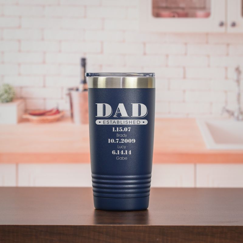 Personalized Travel Mug for Dad