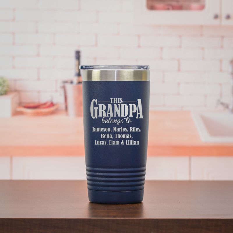 Grandpa Belongs to Travel Mug