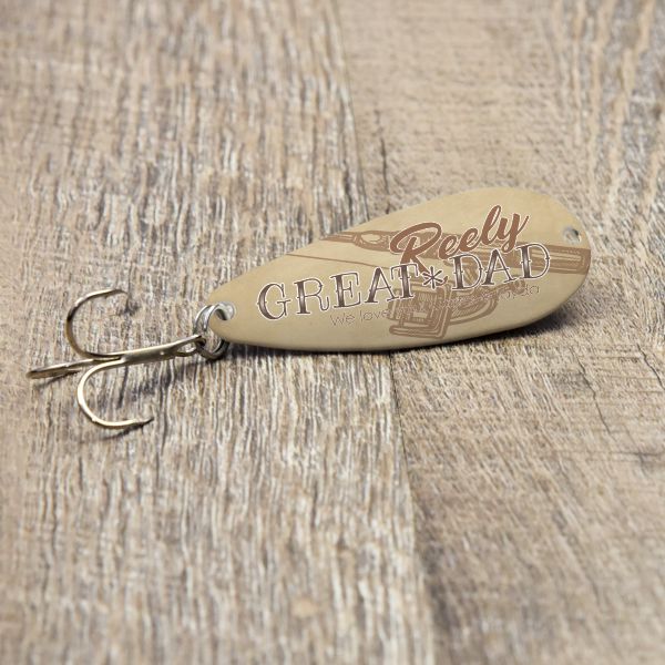 Really Great Dad Personalized Fishing Lure