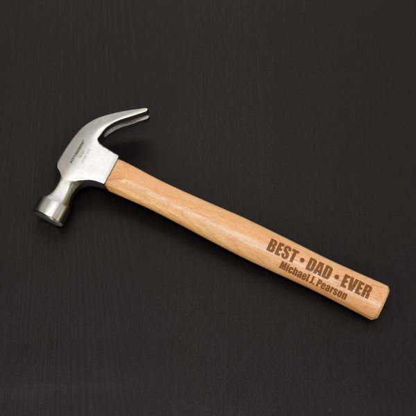 Best Dad Ever Personalized Hammer