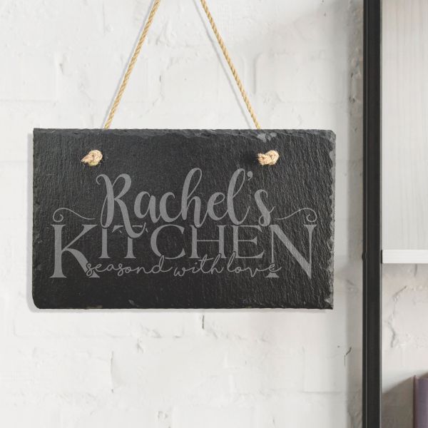 Her Kitchen Personalized Kitchen Sign