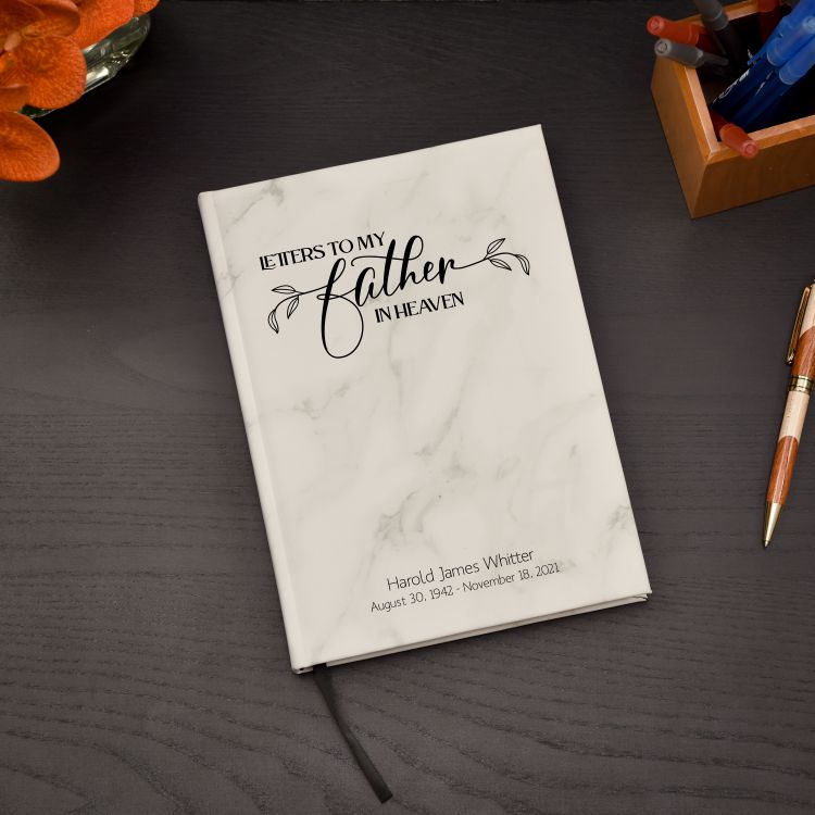 Letters to My Father in Heaven Memorial Journal