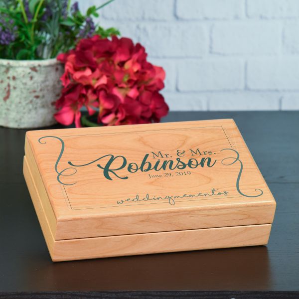 Personalized Memory Boxes for Wedding 