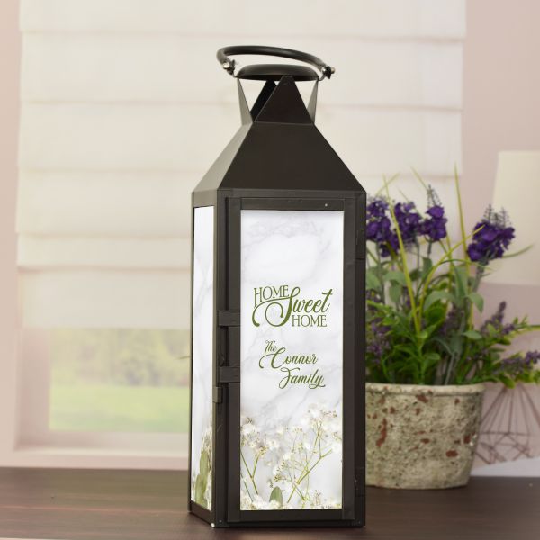 Home Sweet Home Personalized Lantern