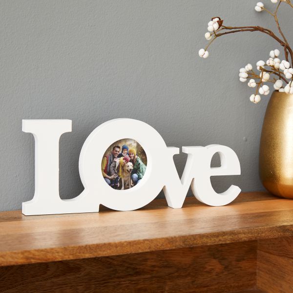 Love Desk Plaque with Picture