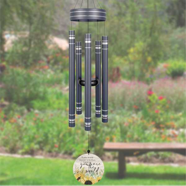 Mother is the World Personalized Wind Chime
