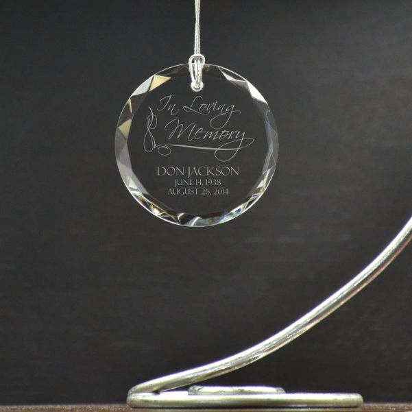In Memory of Personalized Ornament