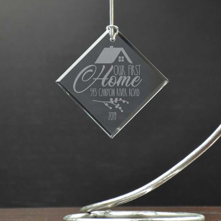 Our First Home Personalized Christmas Ornament