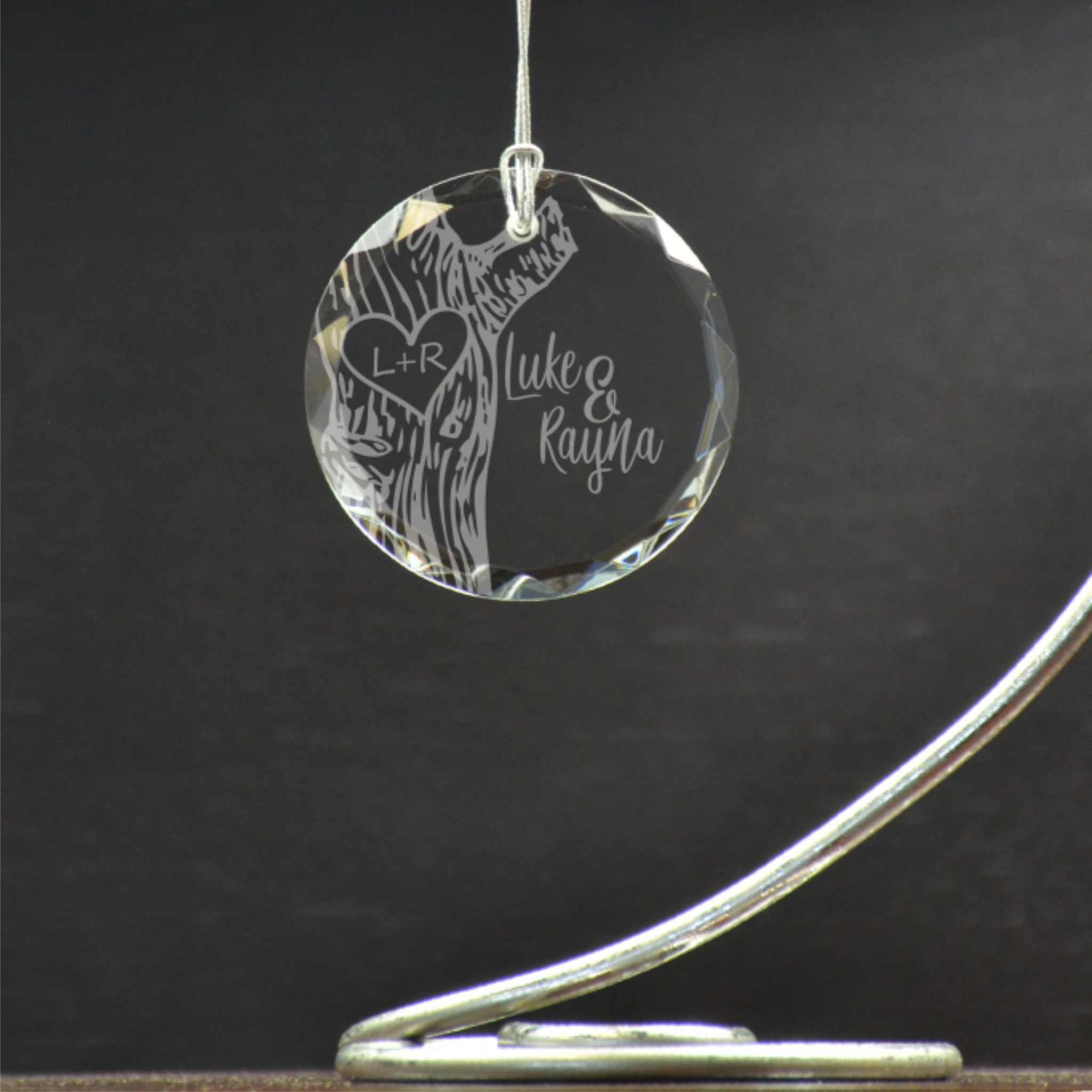 True Love Personalized Ornament for Couples