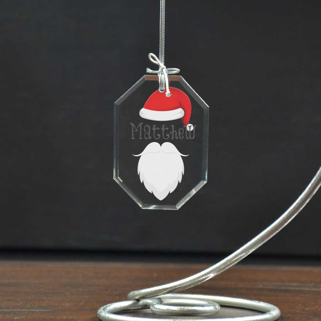 Personalized Santa Ornament