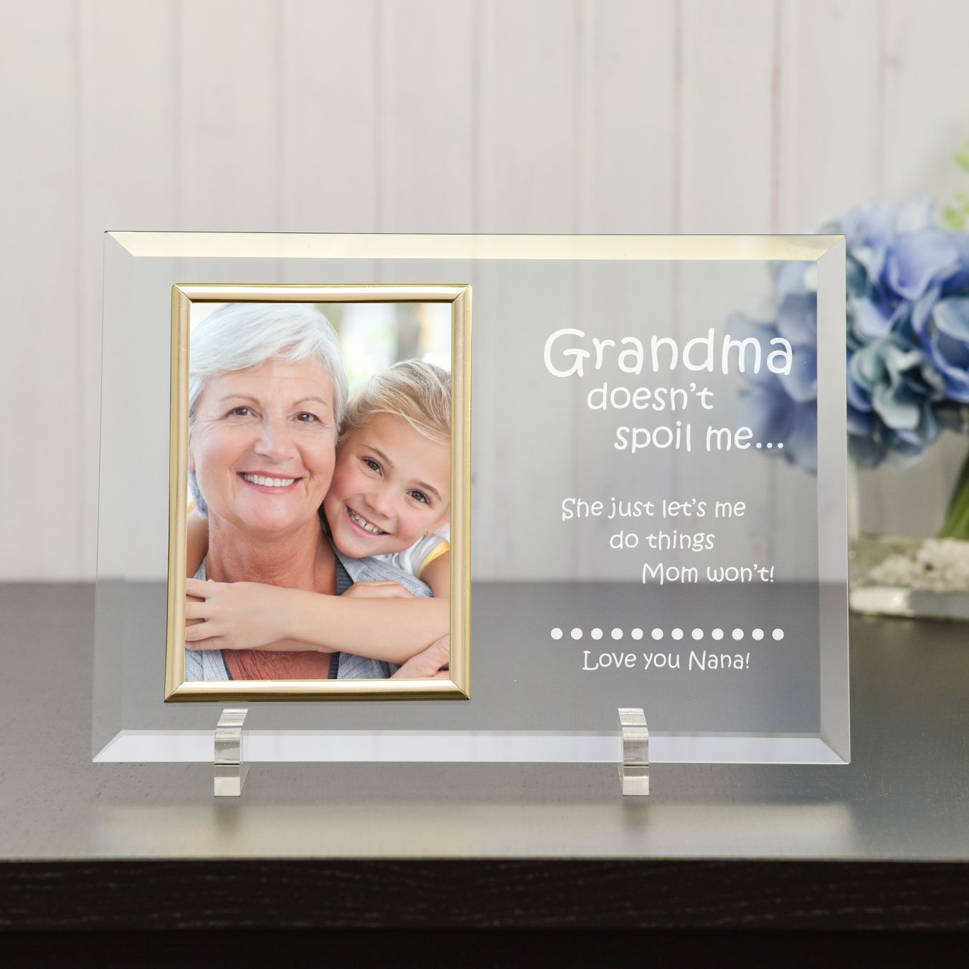 Spoiled by Grandma Personalized PIcture Frame