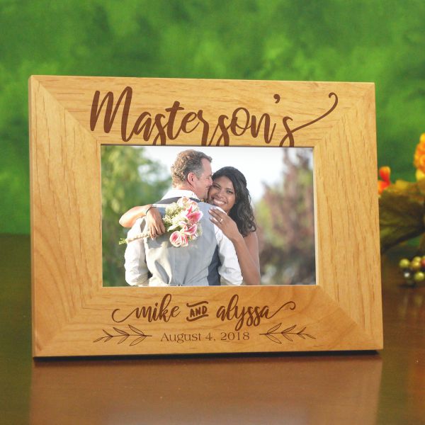 Happy Couple Personalized Anniversary Frame