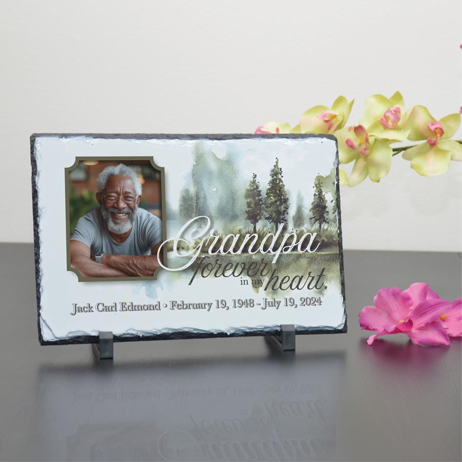 Grandpa Forever Personalized Plaque 