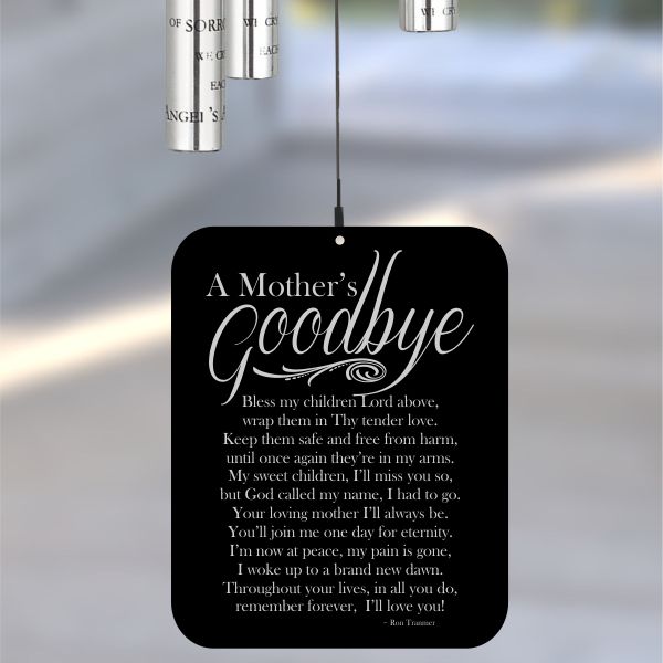 Mother's Goodbye Memorial Wind Chime