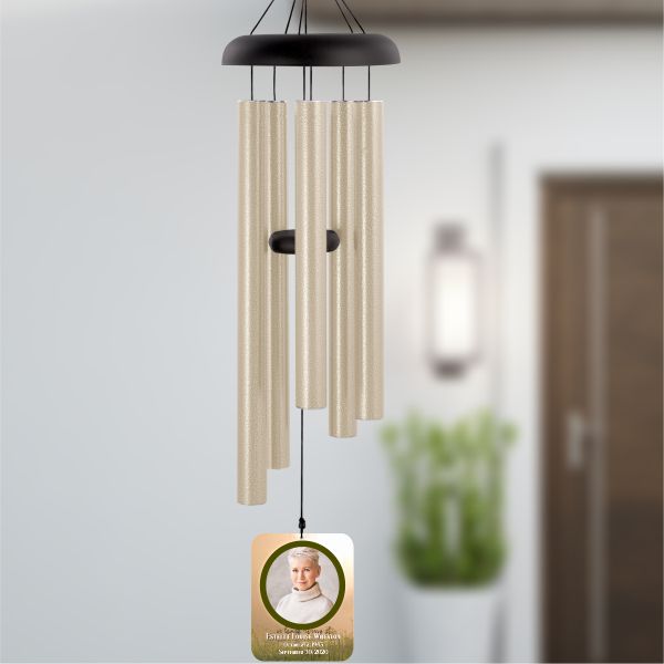 Memorial Wind Chime with Picture
