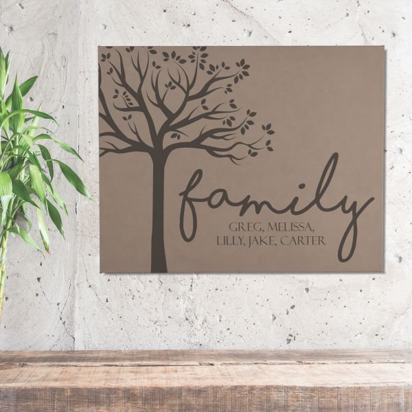 Our Family Personalized Wall Art