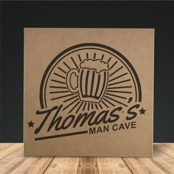 Personalized Man Cave Wall Sign