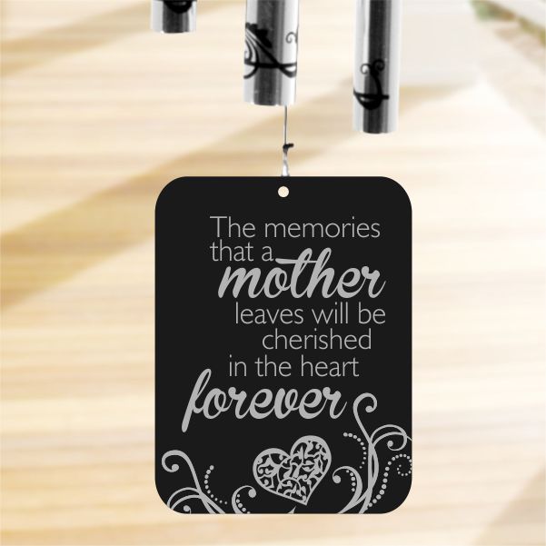 Forever in Our Heart Mother Memorial Wind Chime