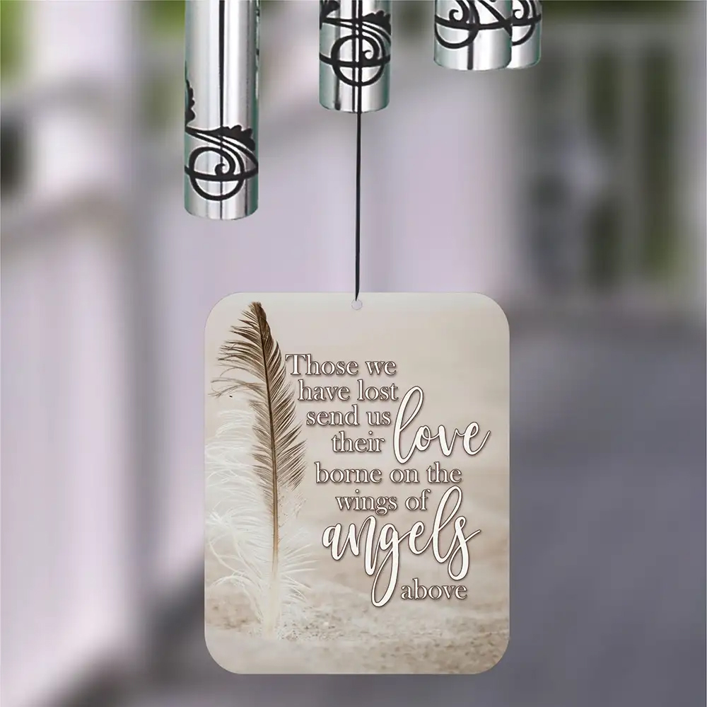 Sending Love Personalized Wind Chime