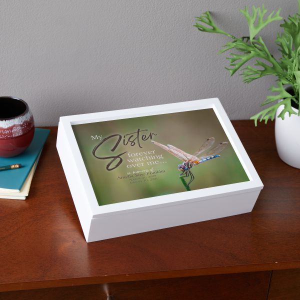 Sister Watches Over Me Personalized Keepsake Box